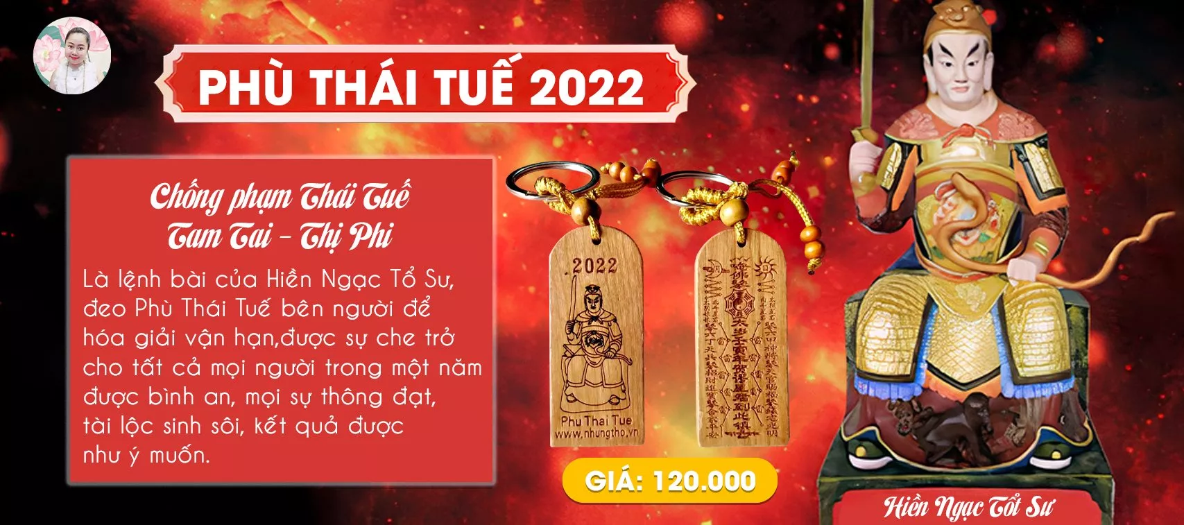 Phù Thái Tuế 2022 - Phòng Chống Tam Tai, Phạm Thái Tuế