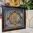 Tranh Thangka Mandala Kalachakra 20cm