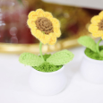 Em Thỏ Thêu Tay Cây Hoa Hướng Dương