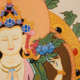 Thangka Quán Âm Tứ Thủ