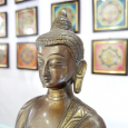 Tượng Đồng Phật Thích Ca Mâu Ni - Nâu