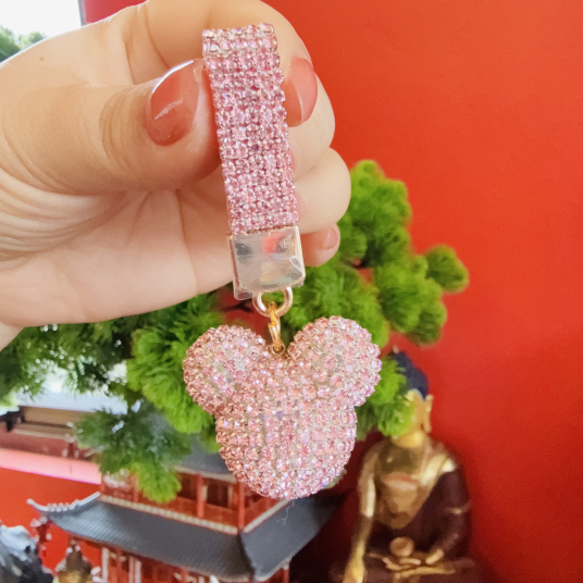 Móc Khoá Hồng Mickey