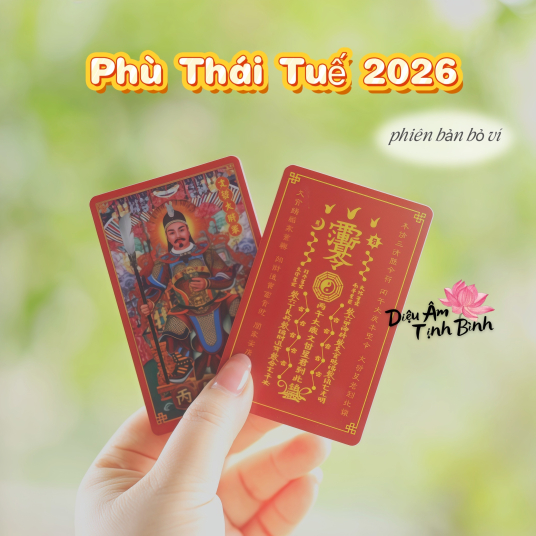 Thẻ Thái Tuế 2026