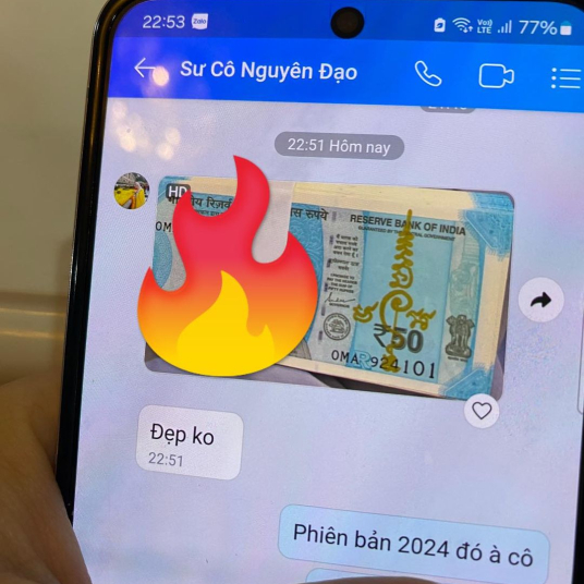 [SL Giới Hạn] Tờ Tiền Vẽ Chú Chiêu Dụ Tài Lộc 