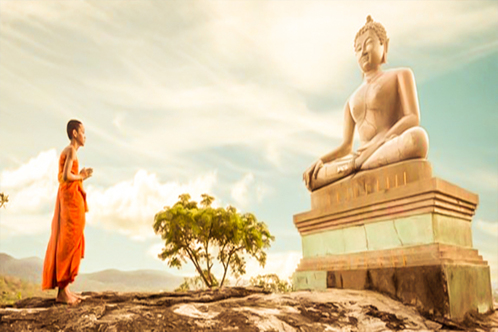 Chúng ta làm việc thiện thì gặp phước báo thiện, làm ác thì gặp ác báo. Nghiệp tạo nên từ nơi thân, khẩu, ý. Làm lành, nói lành thì tạo nên quả báo lành, còn làm ác, nói ác thì tạo ra quả báo ác. Ảnh minh họa.